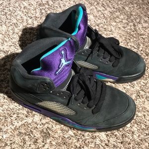 Jordan Black Grapes Size 9